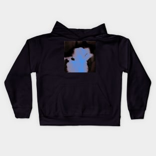 SELFISH - Glitch Art Abstract Kids Hoodie